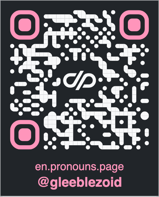 pronouns page qr code